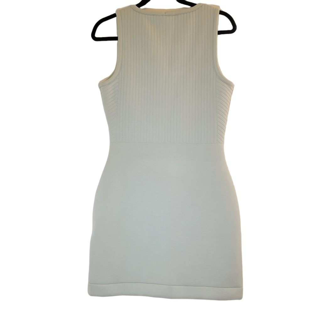 Kate Spade Saturday Quilted Sponge Bodycon Tank Dress in Mint Green•S - Picture 4 of 14